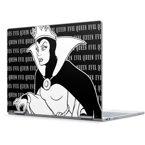 Disney Villains Evil Queen Black and White Pixelbook Skin
